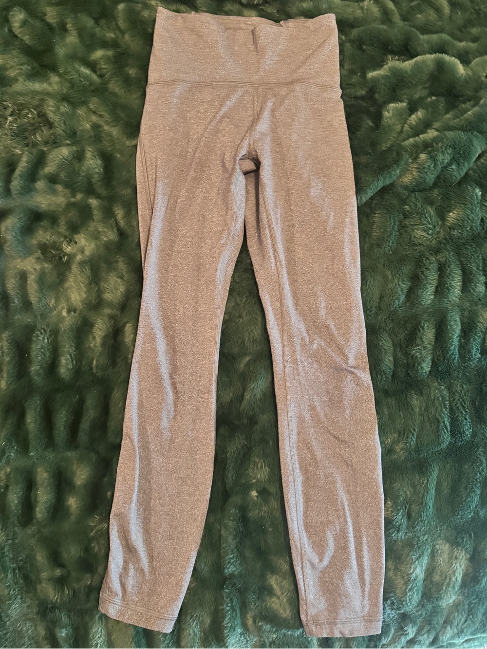 Lululemon Gray High-Waist Leggings